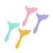 Hemobllo 4pi ces Pochoirs Silicone Pour Eyeliner Et Applicateurs De Mascara Outils De Maquillage R utilisables Pour Femmes