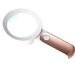 Ieegkit Magnifying Glass with 18 LED 30X Handheld Magnifying Glass with 3 Modes Illuminated Magnifier Glass for Read