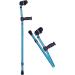 Adult Armpit Crutches Aluminum Foldable Canes Open Cuff Adjustable Walking Sticks for Women Men Seniors/2Pcs Lucky Star - Buy Online on GoSupps.com