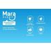 Interdental Brushes 0.7mm by Mara Expert - ISO 4 (Wide) | 6x32 Yellow Brushes with Mint Flavor | Ideal for Oral Care | Dentist Recommended - Buy Online on GoSupps.com