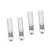 Alipis 4 Pcs Wall Hooks Wall Storage Rack Durable Hooks Multifunctional Hanger Hook up Travel Row Hook Fold 17.5*3.5*3.5cmx2pcs Light Greyx2pcs