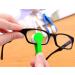 10x Glasses Cleaner & Portable Key Hanger Set | Microfiber Cleaning Cloth for Reading Glasses Sunglasses & Cell Phones - Buy Online on GoSupps.com