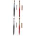 FRCOLOR 4 Pcs Portable Double Ended Lip Brush Makeup Lip Gloss Concealer Brush Makeup Lip Gloss Applicator Foundation Makeup Brush Eye Shadow Brush Disposable Plastic Travel