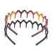 High Quality Plastic Shark Teeth Headband & Hair Comb Set - 2 Pieces in Black & Brown for Perfect Hair Styling | International Shipping Available - Buy Online on GoSupps.com