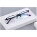 Zhuyiqz Semi-Frame Reading Glasses | Anti-UV & Blue Light Protection | New +300 Presbyopia Glasses - Blue Color - Buy Online on GoSupps.com