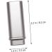 nail dust brush foundation makeup nail cleaner brush bronzer blush revolution kabuki brush powder brush multi-use makeup brush retractable makeup makeup tool travel 8.2x3.3cm Silver - Buy Online on GoSupps.com