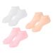 DOITOOL 6 Pairs Gel Socks Lined Socks Anti- Moisturizing Womens Low Cut Socks Socks Moisturizing Heel Moisturizing Socks for Women Men Stocking Man Foot Sebs High Heels