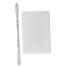 Palette de Maquillage en Acier Inoxydable Grosse Taille avec Anneau Portable pour Nail Art Fond de Teint Professionnels et Passionn s Usage Quotidien et Voyages