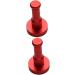 Zerodeko Wall Mounted Clothing Rack 2pcs Black Robe Wall Mount Clothing Mount Robe Hook Hat Coat Hook Clothes Hanger Sponge mediumx2pcs Redx2pcs - Buy Online on GoSupps.com