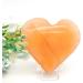 Beautiful 1PC Natural Orange Selenite Heart Shaped Hand Carved Gypsum Crystal Stone for Decoration Quartz Crystals Natural Stones and Minerals - Buy Online on GoSupps.com