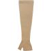 Lymphedema Arm Sleeve with Gauntlet - Graduated Compression 20-30 mmHg for Arm Support & Blood Circulation - Taiwan Excellence - Beige Small - 1 PC - International Shipping Available - Buy Online on GoSupps.com