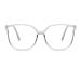 Big cat eye reading glasses pour women anti-blue light glasses fashion and comfortable cat eye computer reader (color: gray size: 2.0x) 2.0x gray