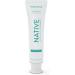 Native Toothpaste Made from Naturally-Derived Cleaners and Simple Ingredients That Safely Whitens Teeth, 4.1 oz, Wild Mint with Fluoride - 1 Count