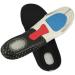 Men's Orthotic Arch Support Shoe Pad | Pain Relief Insoles | Breathable Foot Cushion for Sports | Massaging Silicone Insert for Running & Hiking | Random Fashion Design - Buy Online on GoSupps.com