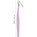 Premium Eyelash Extension Tweezers - Slippery Handle Tight Bite Stainless Steel Small Size - Ideal for Home & Salon Use - Buy Online on GoSupps.com