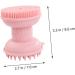 Angoily 1pc Three-in-one Bath Scalp Silica Gel Pink Washbasin - Buy Online on GoSupps.com