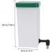 BRANDNEWS 1L Pet Water Dispenser Automatic Water Feeder Hanging Water Bottle Leakproof Rolling Ball Type Water Drinking Dispenser For Small Animal Rabbit Hamster Guinea Pigs Ferrets nice-looking - Buy Online on GoSupps.com