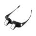Lazy Readers Glasses Bed Prism Spectacles Horizontal Mirror Lazy Glasses Lazy Eye Glasses for Laying Down Reading Watch TV Play Phone Games in Bed