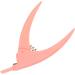 Acrylic Nail Clipper Ergonomic DIY Safe Portable Plastic Handle Nail Tip Cutter for Nail Salon(Pink) - Buy Online on GoSupps.com