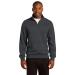 Sport Tek Men's 1/4 Zip Sweatshirt Large Graphite Heather