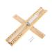 Lingshi wooden hourglass white 15 minutes for use in the sauna
