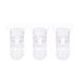 Toyandona 25pcs Transparent Soft Silicone Pacifier Clips - Gripping Teeth Baby Bib Clips & Pacifier Holders - International Shipping Available - Buy Online on GoSupps.com