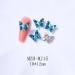 3D Nail Art Rhinestone Crystal AB Butterfly Charms Sparkle Nail Decoration Jewerlry Hand Craft DIY Accessories (MJ15) - Buy Online on GoSupps.com