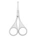 Professional Stainless Steel Eyebrow & Nose Hair Scissors - 3.7 Facial Hair Trimmer Set for Men & Women | 2 Pieces - Buy Online on GoSupps.com