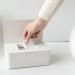 Buy White Wet Wing Box - Baby Towel Case & Plastic Wet Wipes Storage Box with Lid for Home & Office - Buy Online on GoSupps.com