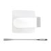 Buy Transparent Cosmetic Acrylic Mixing Palette & Spatula Set for Nail Art | Best Makeup Mixing Tools - Buy Online on GoSupps.com