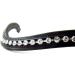 High-Quality Black/White Leather Bridle with Reins for Thoroughbreds | Amber International Shipping - Buy Online on GoSupps.com