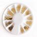Ultra-Thin 3D Punk Time Gears Nail Studs | Alloy Nail Art Decorations - 100 Count - Buy Online on GoSupps.com