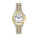 RUNCAR Elegant Bi-Color Ladies Analog American Accent Voice English Talking Watch,Speaks The Time, Date or Alarm time for Elderly, Impaired Sight or Blind.Style 2