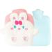 Komunj 1 piece of hot water bottle with cover rabbit rabbit hot water bottle hot bottle animal hot water bottles for children heat bottle cuddly small hot water bottle removable and washable hot water bottle 500ml