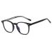 Anti UV Reading Glasses Blue Light Blocking Eyewear Computer Readers Unbreakable Flat Light Mirror for Women/Men +0.00 Black