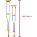 Crutches Double-Lift Aluminium Underarm Crutches Double-Lift Crutches Aluminium Double-Lift Crutches Smooth Sailing - Buy Online on GoSupps.com