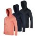 Real Essentials 3 Pack: Men's Dry Fit Moisture Wicking Long Sleeve Active Athletic Hoodie Pullover Sweatshirt (Big & Tall) Standard Small Set 10