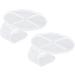 Nail Art Palette - High Transparency Mixing Tray for Acrylic Makeup & Painting | Best Nail Art Supplies - Buy Online on GoSupps.com