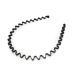 CareforYou Unisex Metall-Haarreif Schwarzer elastischer gemwellter Haarband f r internationalen Versand - Buy Online on GoSupps.com