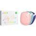 Lilly Skin Washable Reusable Makeup Remover Pads - Square Microfibre Cleansing and Exfoliating Wipes for Facial Skin - Box of 7 Faux Cotton Fabric Pads - Rainbow - XL - Buy Online on GoSupps.com