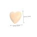 Ibasenice 200 Stk Log Color Peach Cherz Valentine's Day Heart Perlen - DIY Unfinished Wood Jewelry Crafting Accessories - Buy Online on GoSupps.com