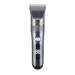 Barber Barber Shop Professional Electric Clipper Intelligent Battery Display Charging Barber 185mm Gray