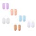 minkissy 6pairs and Calluses M Hammer Big Guard Men for Covers Cap: Corns Guards Blister Breathable Anti- Cover Toenails Protectors Wear-Resistant Practical Cushions Sleeves Supple Elastic As Shown 4.5x2.2cm