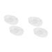 Healvian 4 Pairs High Heel Forefoot Cushion Metatarsal Pad of Heel Inserts Insole Pads Insole Foot Pads Metatarsal Cushion Shoe Inserts Half Sole Insole Damping Women's Forefoot Pad