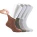 Cosyfeel Diabetic Socks Women Loose Diabetic Ankle Socks Bamboo Socks For Womens Seamless Toe and Non-binding Top  4 Pairs Soft Cozy Diabetics Neuropathy Socks For Women (Assorted-3  l)