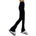UniqGarb Figure Skating Practice Pants - Polar Fleece Thermal Black/Blue/Purple - Adult M (8-10) - Buy Online on GoSupps.com
