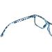 Big Lens Simple Plain Colourful Reading Glasses 2 Pairs Tortoiseshell Blue 2.50 Magnification - Buy Online on GoSupps.com