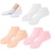 FIOERDTUIE 3 Pairs Silicone Gel Moisturizing Socks SPA Pedicure Exfoliating Anti-Drying Sock Repair Heel Protector Foot Care Tool L - Buy Online on GoSupps.com