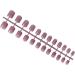 lmoikesz 24 Pieces Solid Coffin False Nails DIY Exquisite French Unique Graceful Colour-fast Personality Acrylic Nail for Manicure Salons 37 - Buy Online on GoSupps.com