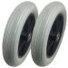 Wheelchair Front Wheel Replacement Front Wheels for Wheelchairs Disabled Solid Tire Wheels 8Mm Bearings 2Pcs/6In/15Cm(8in/20cm)
